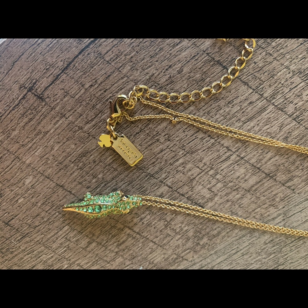Kate Spade Gator Necklace NWOT